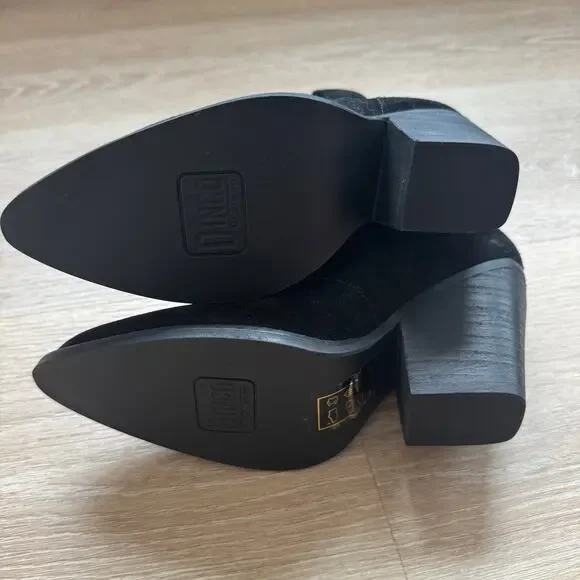 Dingo Black Flannie Bootie - Size 8 - Picture 3 of 8